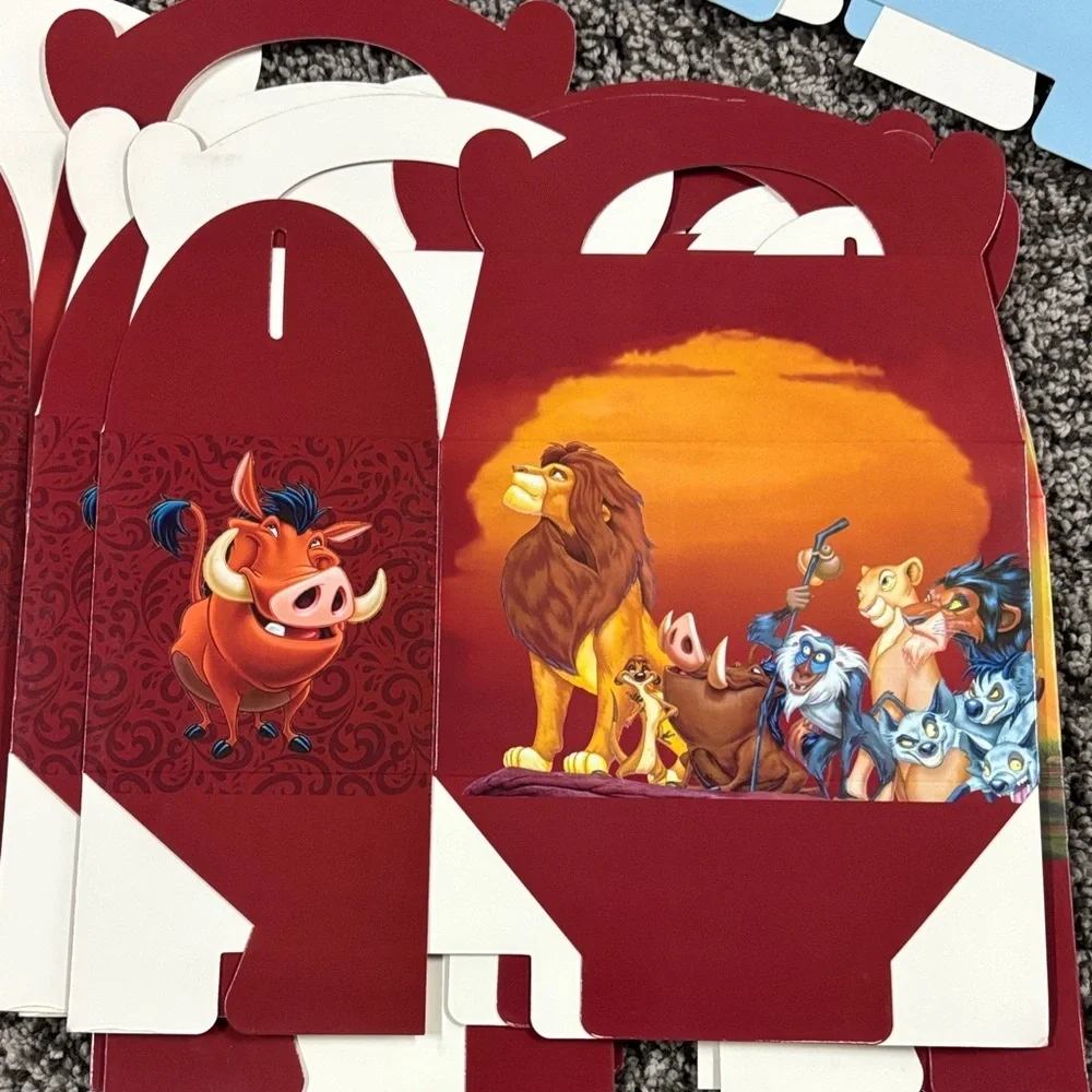 Lion King Themed Party Favor Boxes